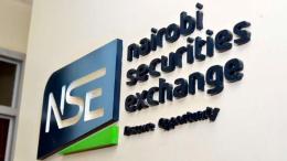 File image of the Nairobi Securities Exchange logo logo